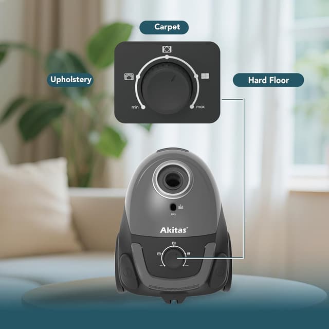 Thumbnail 5 de Akitas C5 Bagged Vacuum Cleaner 850W