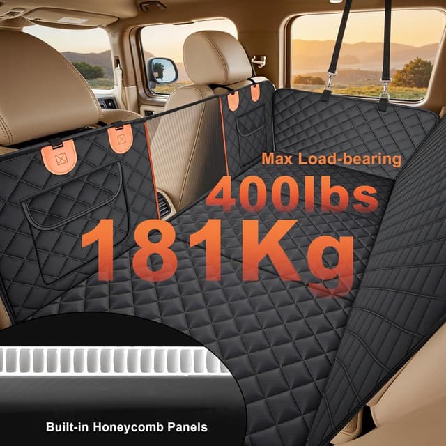 Detalle de Gimars Aggiornamento 157x132cm coprisedile per cani