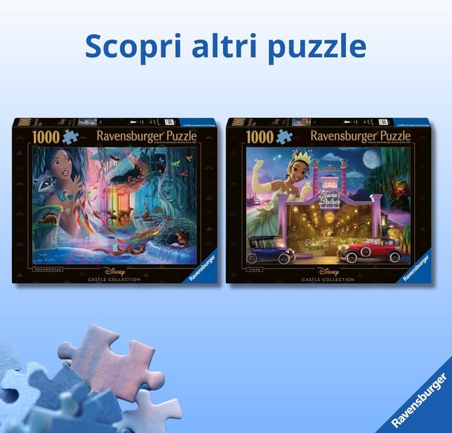 Detalle 2 de Ravensburger Puzzle 1000 Pezzi Disney Princess: Mulan, puzzle per adulti +14 anni (70 x 50 cm)
