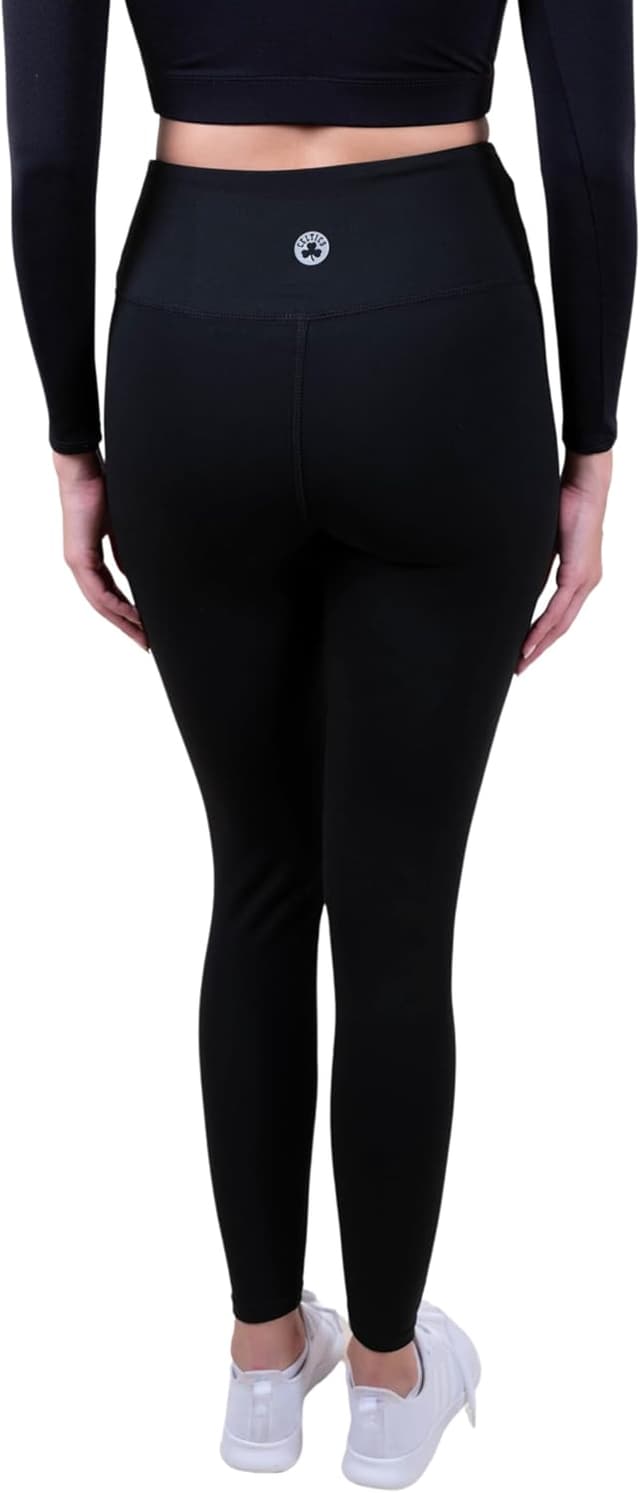 Detalle de Ultra Game Women’s NBA Official Super Soft Lightweight Leggings (Fitness, Yoga, Active Pants)