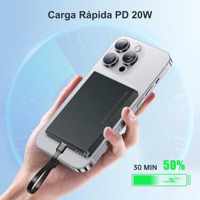 Thumbnail 4 de YISH Batería Externa MagSafe 5000mAh 20W PD