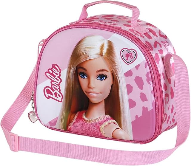 Imagen de Barbie Fashion Bolsa Portamerienda 3D Rosa 25,5x20 cm en OfertitasTOP