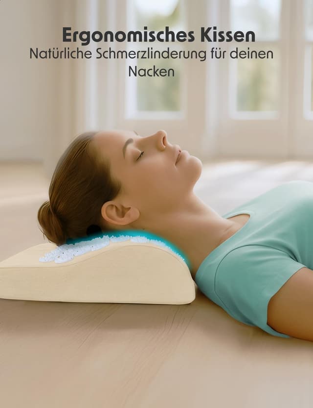 Detalle de LifeGoods Akupressurmatte XL mit Kissen – Akkupressurmatte gegen Verspannungen in Rücken, Nacken & Schultern