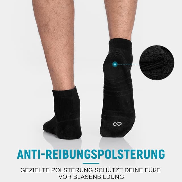 Thumbnail 4 de coskefy Quarter Sneaker Socken 6 Paar