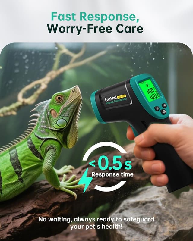 Thumbnail 4 de ERICKHILL Termometro a infrarossi -50°C–600°C 🌡