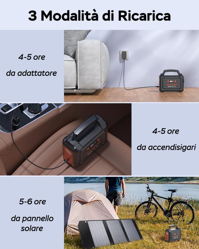 Thumbnail 3 de MARBERO 26400mAh Centrale Elettrica 98Wh