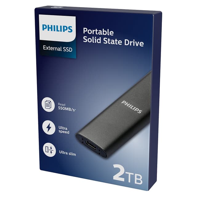 Detalle 2 de Philips Disco externo SSD 2 TB USB 3.1