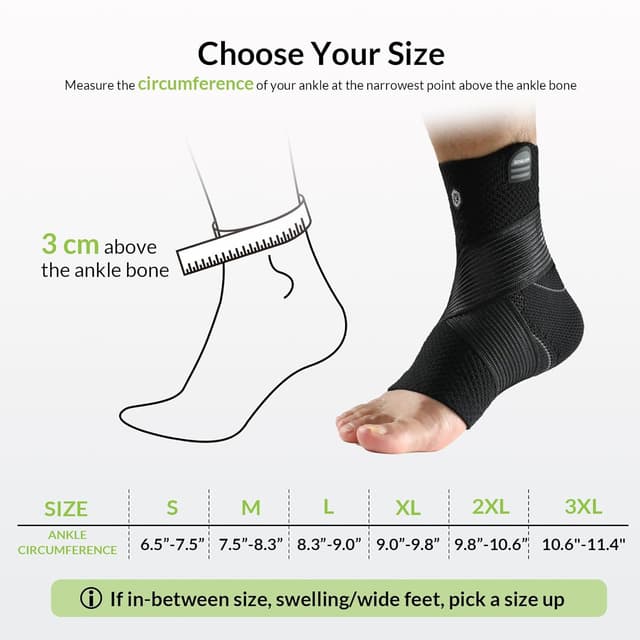 Thumbnail 5 de ZOELION Ankle Support with Removable Fishnet Strap
