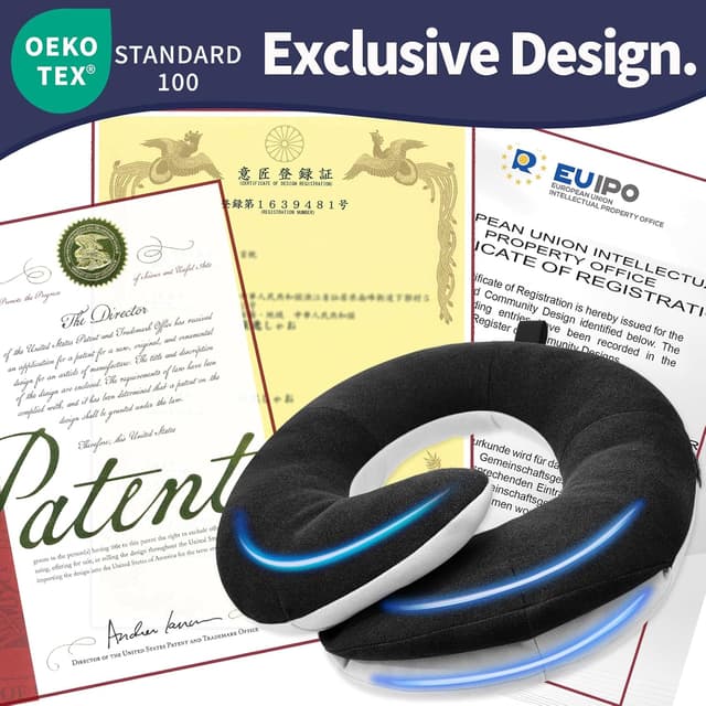 Thumbnail 4 de BUYUE Travel Neck Pillow 360° support