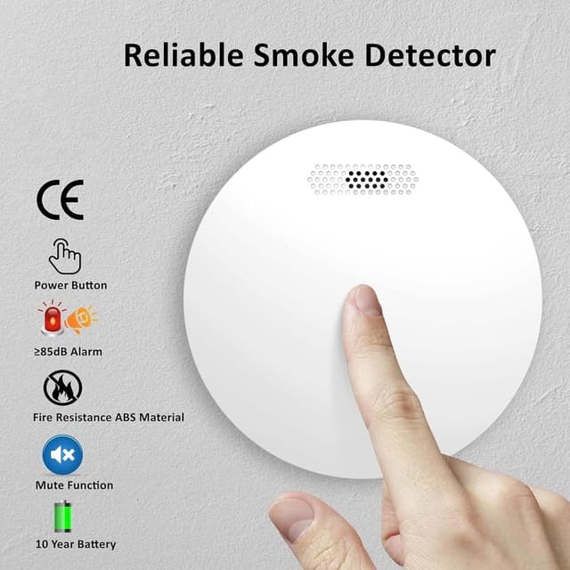 Thumbnail 4 de XINDUM Wireless Interlinked Smoke Alarm Bundle