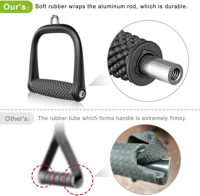 Thumbnail 4 de BeneLabel Gym Handle D-Handle 450lb set