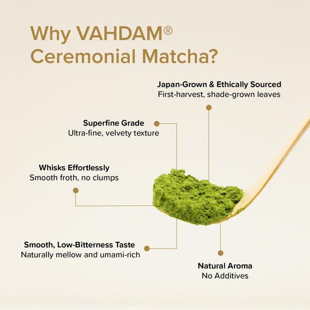 Thumbnail 3 de VAHDAM Matcha Ceremonial 30g Té verde matcha