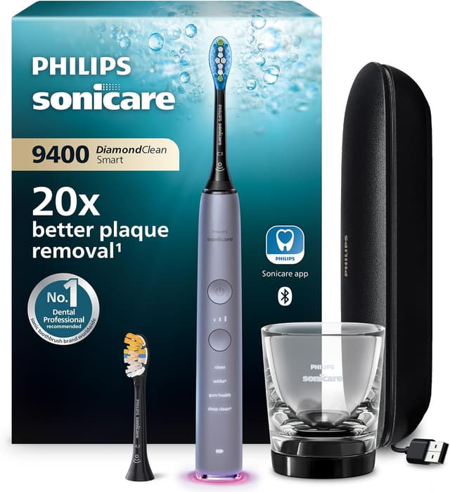 Detalle de Philips Sonicare DiamondClean Smart 9400 spazzolino sonico