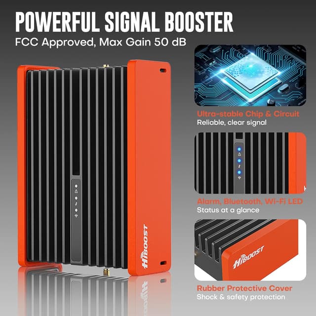 Thumbnail 4 de HiBoost Cell Phone Signal Booster 5G for Vehicles