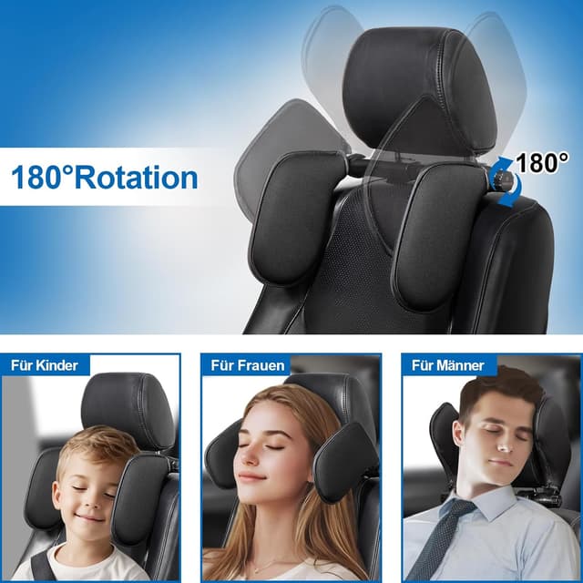 Thumbnail 5 de Spurtar Kopfstütze Nackenkissen 360° Rotation