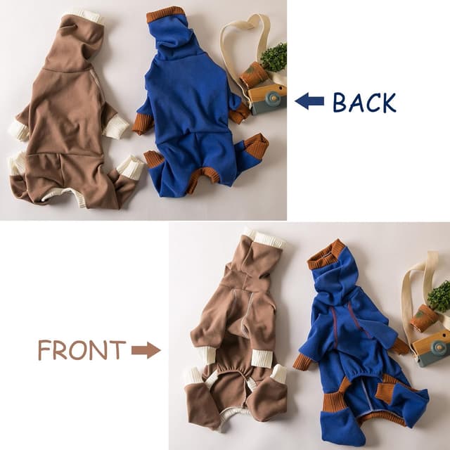 Thumbnail 6 de Greyhound Winter Warm Dog Onesie 2XL Brown