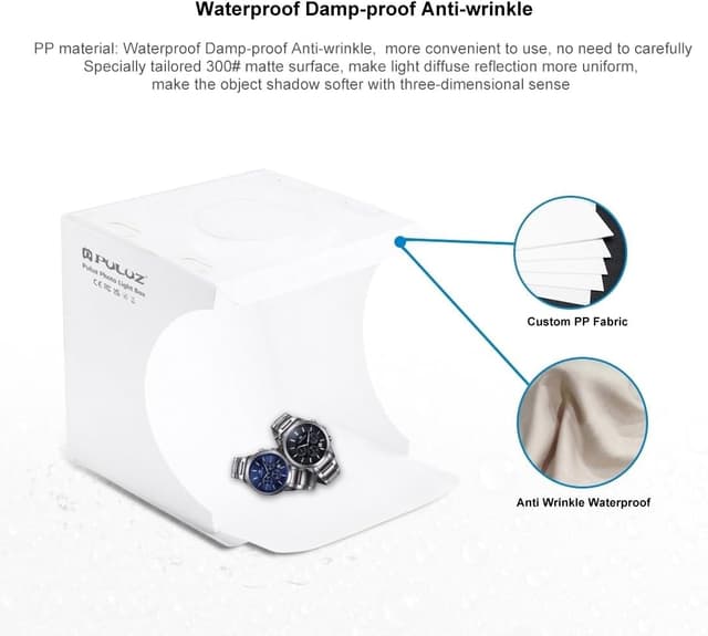 Detalle 1 de PULUZ Mini studio photo, 21 cm