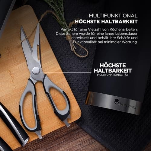 Thumbnail 3 de MasterPRO ELEGANCE - Tijeras de Cocina Inoxidable 🍴 Ergonómicas