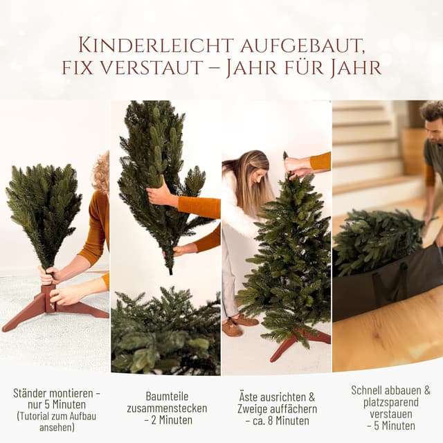 Thumbnail 4 de Pure Living Weihnachtsbaum 150 cm 🎄