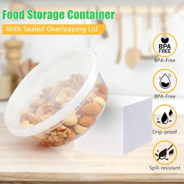 Thumbnail 1 de VINATO Contenitori Ermetici 48 pezzi 950ml