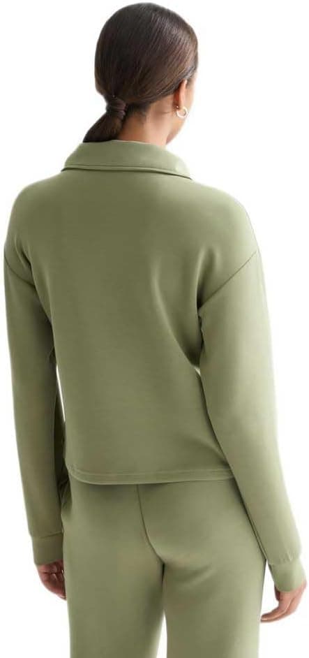 Detalle 2 de Scotch & Soda Modal Utility Sweatshirt pour femme – maillot de survêtement confortable