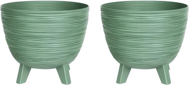 Detalle de Planters Pride Futura Ribbed Plant Pots 5L