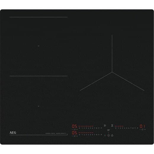 Detalle 2 de AEG TI63IQ10IZ - Placa de inducción con 3 zonas de cocción
