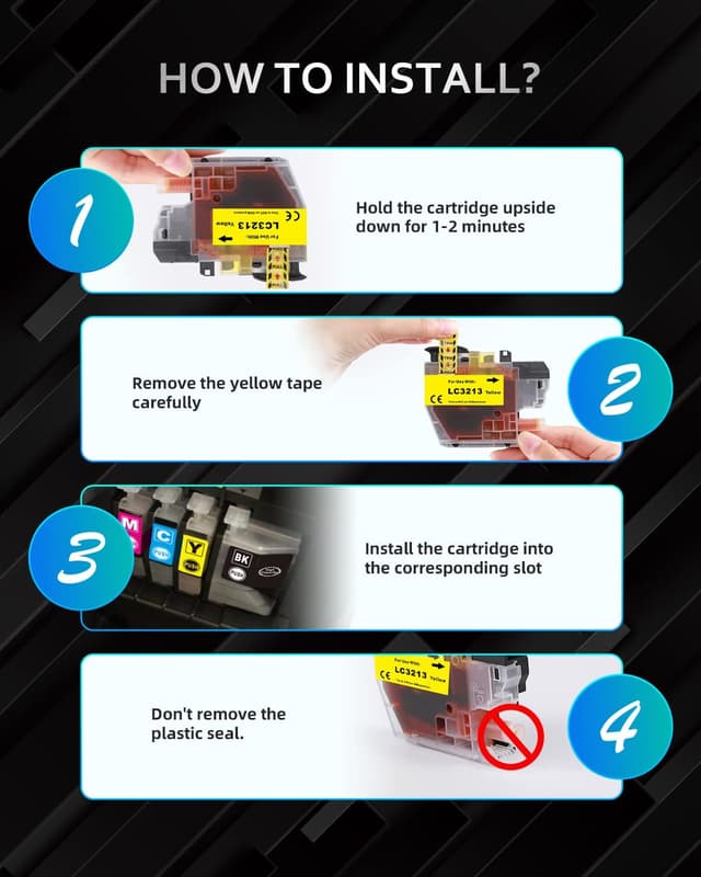 Thumbnail 6 de INK4U LC3213XL cartucce per Brother XL