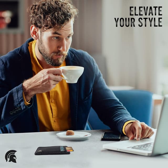 Detalle 2 de POWR Mens Wallet RFID holder 7 cards