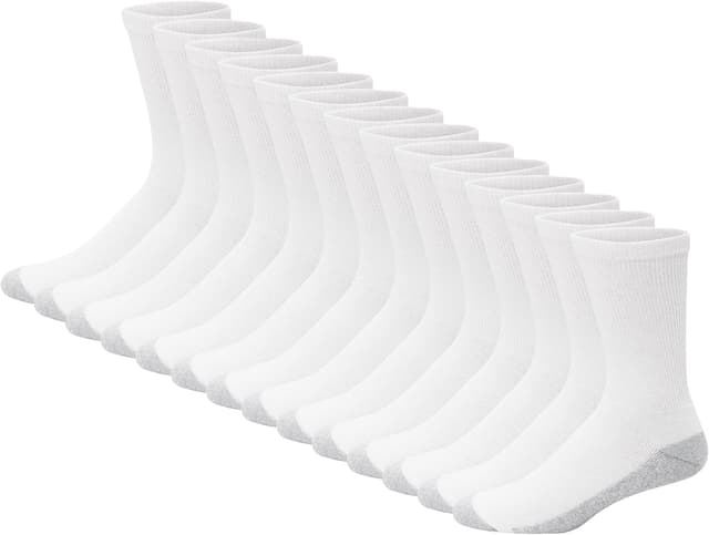 Detalle de Hanes Double Tough Socks Crew 12-14