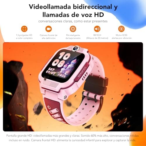 Detalle 2 de imoo Z3 Reloj Inteligente para Niños con GPS mundial, SOS y videollamadas HD