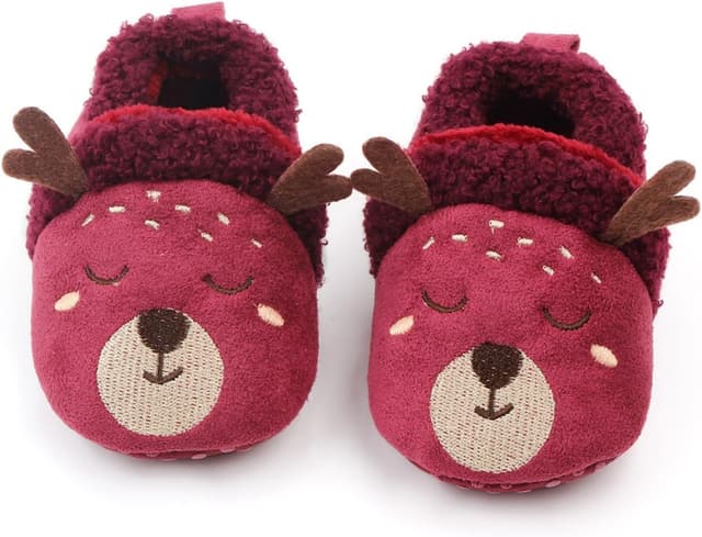 Thumbnail 6 de Baby First Walking Slippers Fleece Shoes