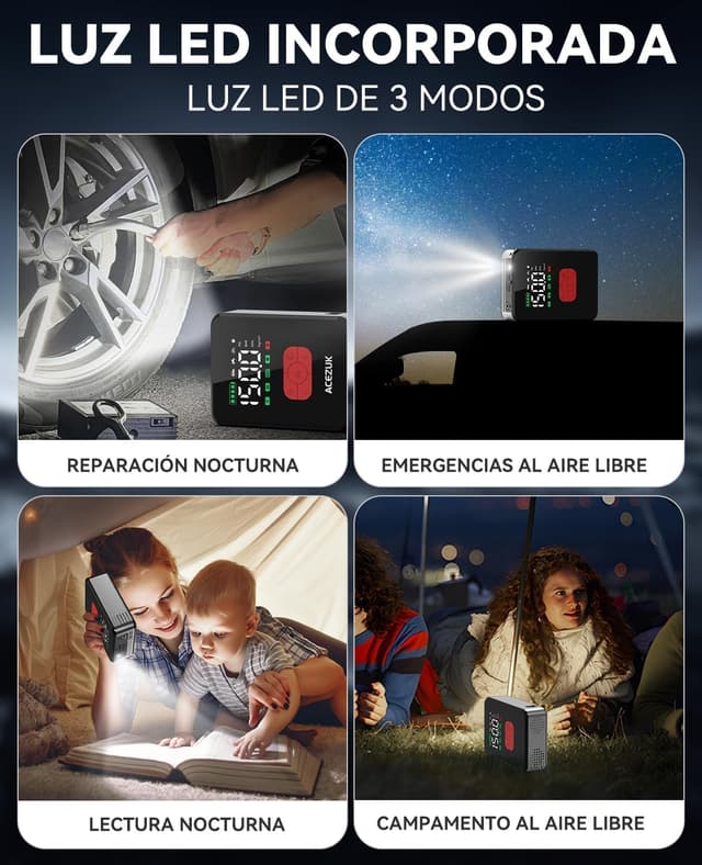 Thumbnail 5 de ACEZUK 7000A Arrancador con Compresor 150 PSI