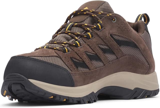 Detalle de Columbia Men’s Crestwood Waterproof hiking shoe with OMNI-TECH and multi-terrain grip