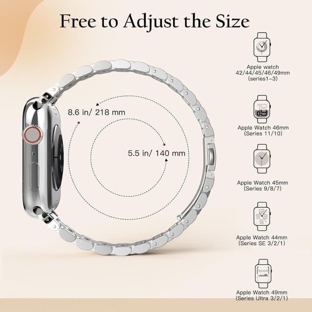 Detalle 1 de TiMOVO Slim Watch Band 12 mm