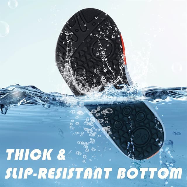 Detalle de Chaussures aquatiques enfants Aquasurf : chaussons barefoot à séchage rapide antidérapants