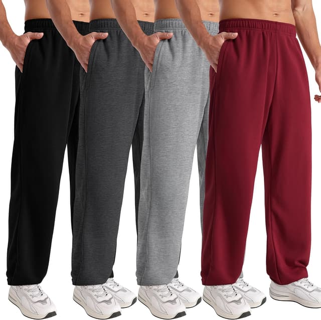 Thumbnail 6 de Aocku 4 Pack Men’s Athletic Sweatpants