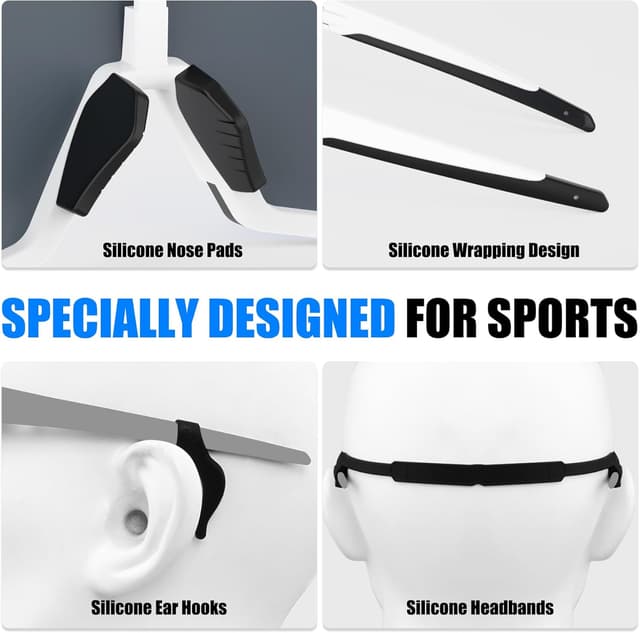 Thumbnail 5 de X-TIGER Fahrradbrille mit 5 WechselglĂ€sern đ