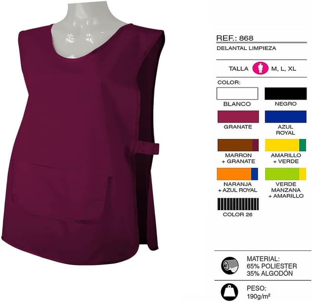 Thumbnail 3 de Misemiya Delantal médical 65% polyester Pantalon Homme