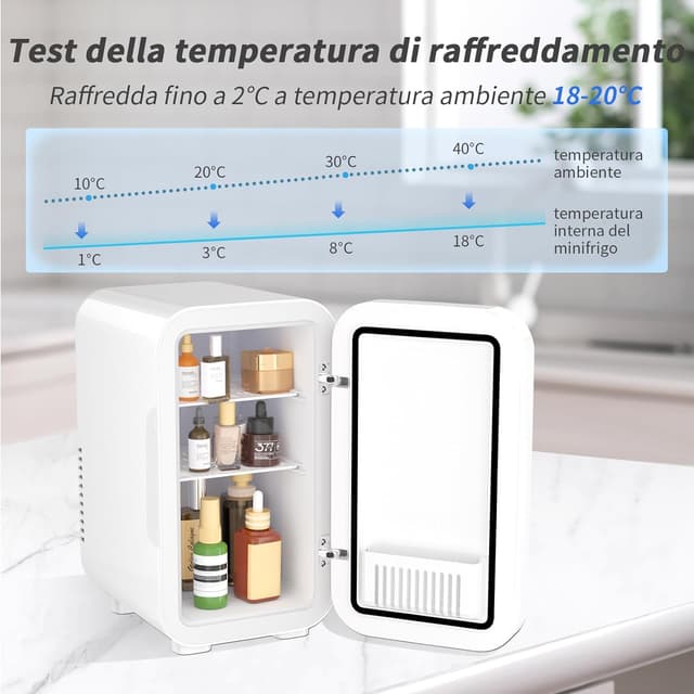 Detalle 2 de YASHE Mini Frigorifero 6 litri