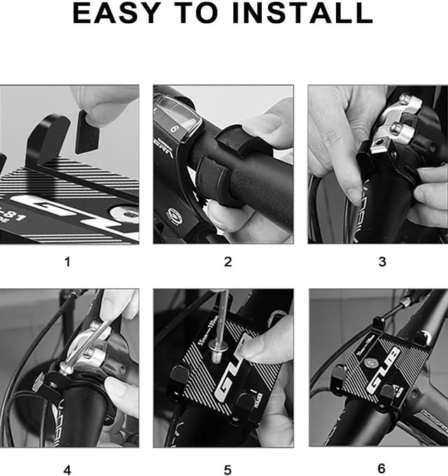 Thumbnail 6 de Yeeloca soporte móvil antivibración para moto