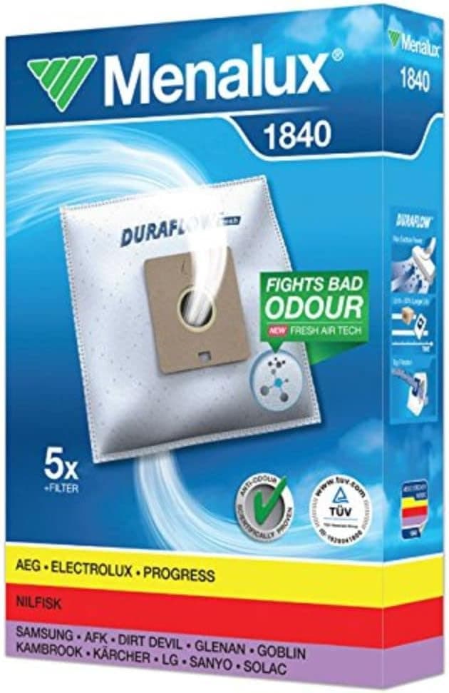 Imagen de Menalux 1840 - Pack bolsas y filtro para aspiradoras 🧹 en OfertitasTOP