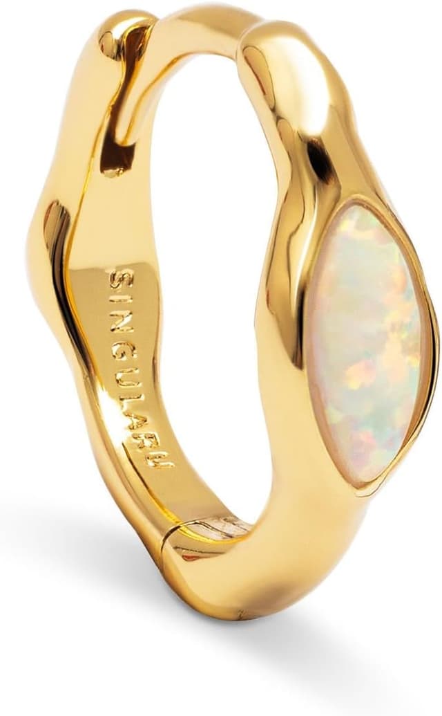 Imagen de SINGULARU Orecchino Singolo Cerchio Hope in oro 18 kt 💍 en OfertitasTOP