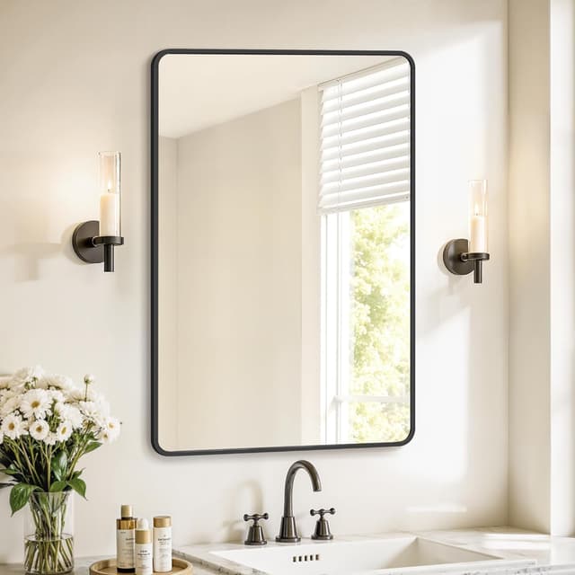 Detalle de Specchio bagno SONGMICS 91 x 61 cm