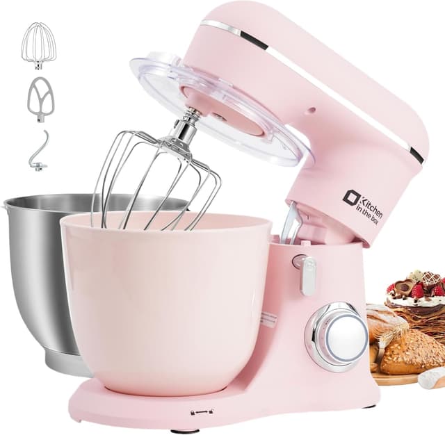 Detalle de Kitchen in the box stand mixer 5L bowls