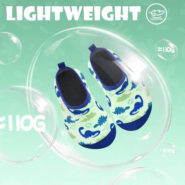 Detalle 2 de WateLves Badeschuhe für Baby & Kinder (gr 14–31) – Wasserschuhe ohne Schnürsenkel für Strand, Pool & Freizeit