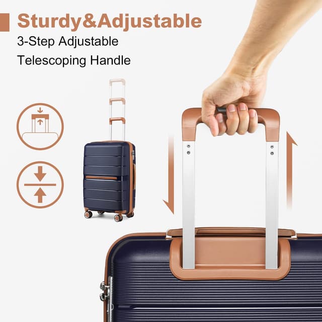 Detalle 2 de Hartschalenkoffer 76 cm British Traveller 101 l