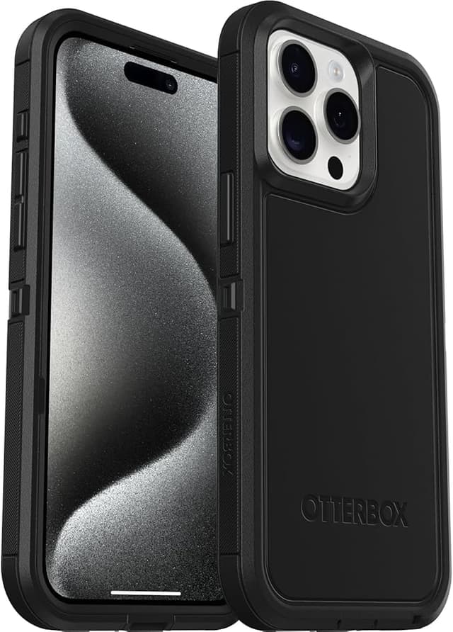 Detalle de Otterbox Defender XT para iPhone 15 Pro MAX - Protección 🛡