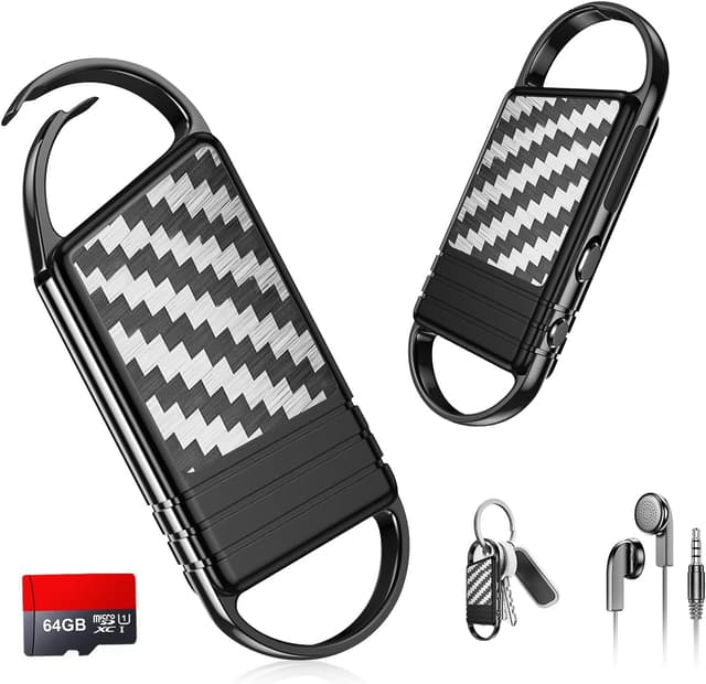 Thumbnail 6 de 128GB Digitales Diktiergerät 9600 Std. Aufnahme