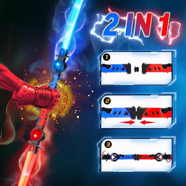 Thumbnail 5 de VATOS Lichtschwert 2er Set RGB